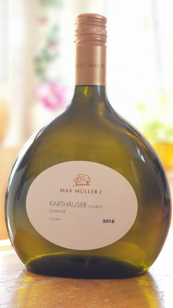 Bocksbeutel vom Weingut Max Müller in Volkach